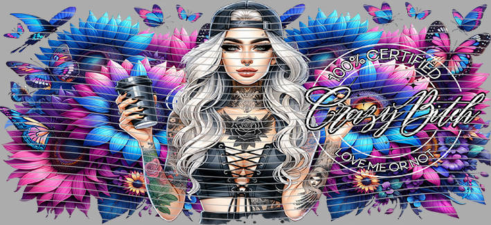 16oz Sunflower Girl-SU-425